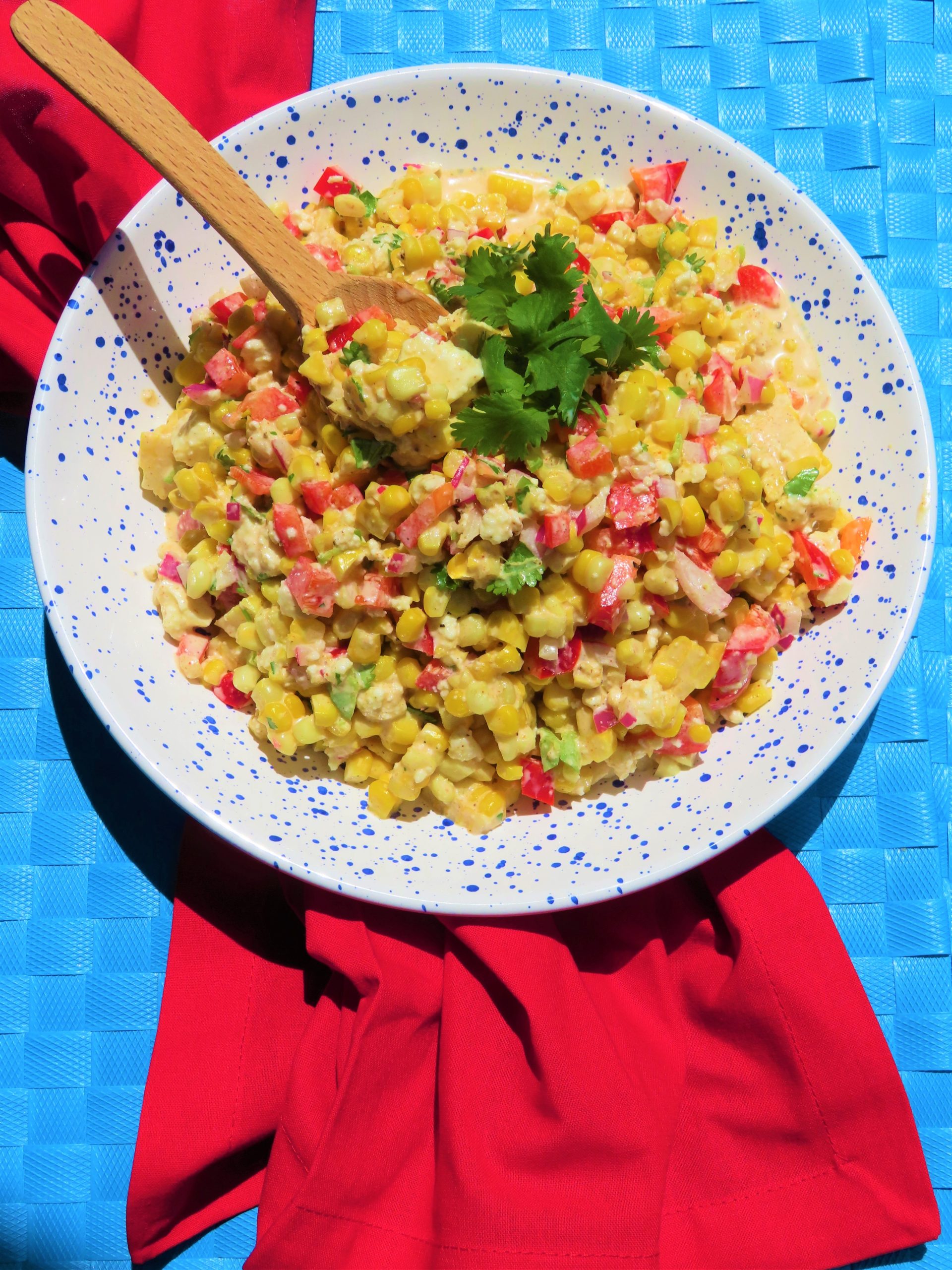 Mexican Street Corn Salad – Biscuits and Bubbly